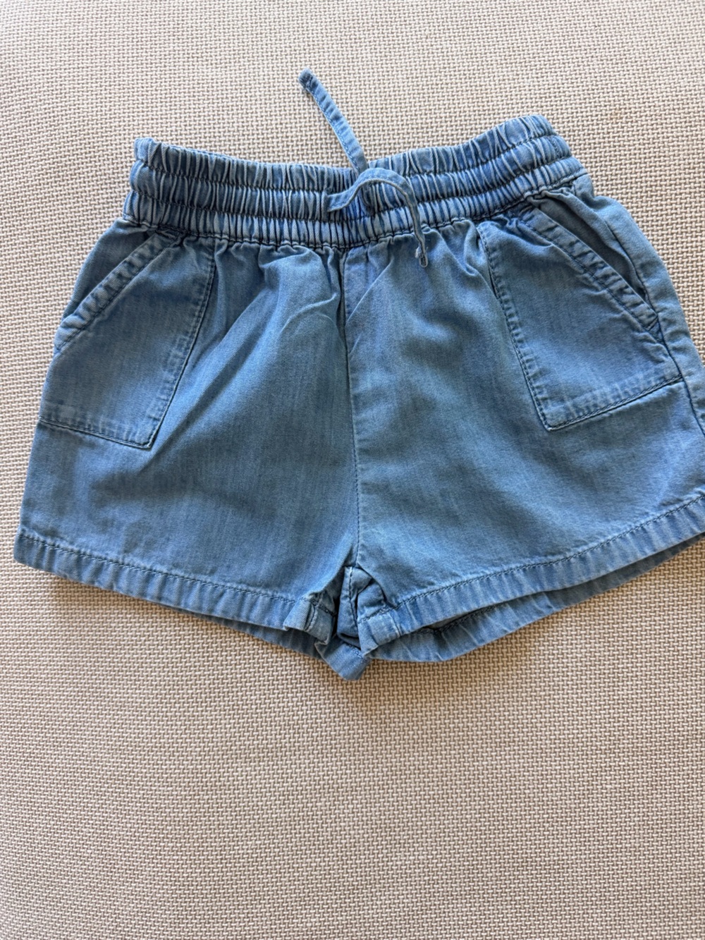 Janie and Jack Light Blue High Waist Casual Shorts